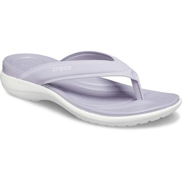 Crocs Capri V Sportiga Flip Sandaler Dam Lila | Sverige 0518BEXC